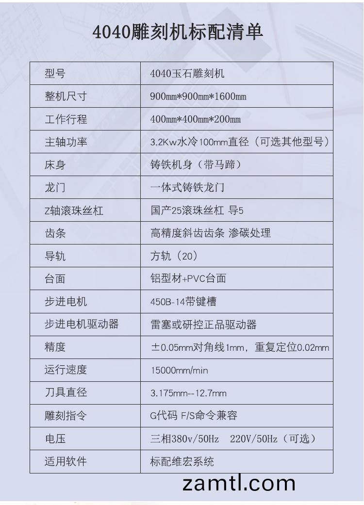 4040玉石(shi)數控(kong)鵰(diao)刻機(ji)(圖(tu)1)